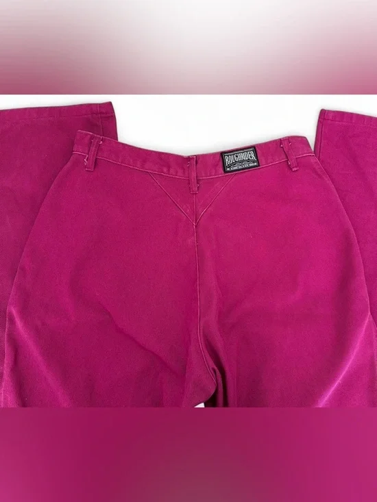 Magenta Rough Rider Jeans - Picture 2 of 3